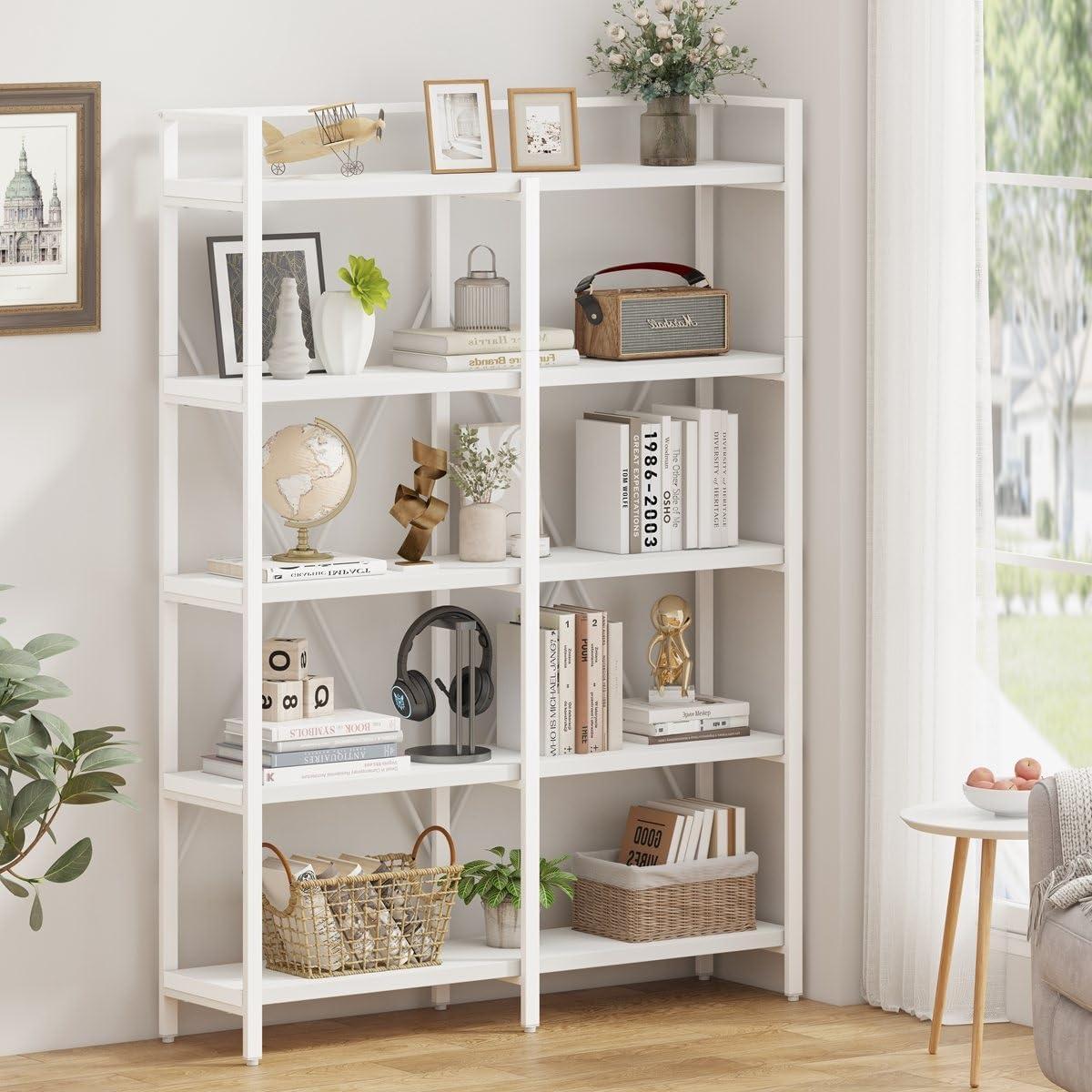 Finding Balance: Exploring the Style and Strength of FATORRI's 5-Tier Bookshelf