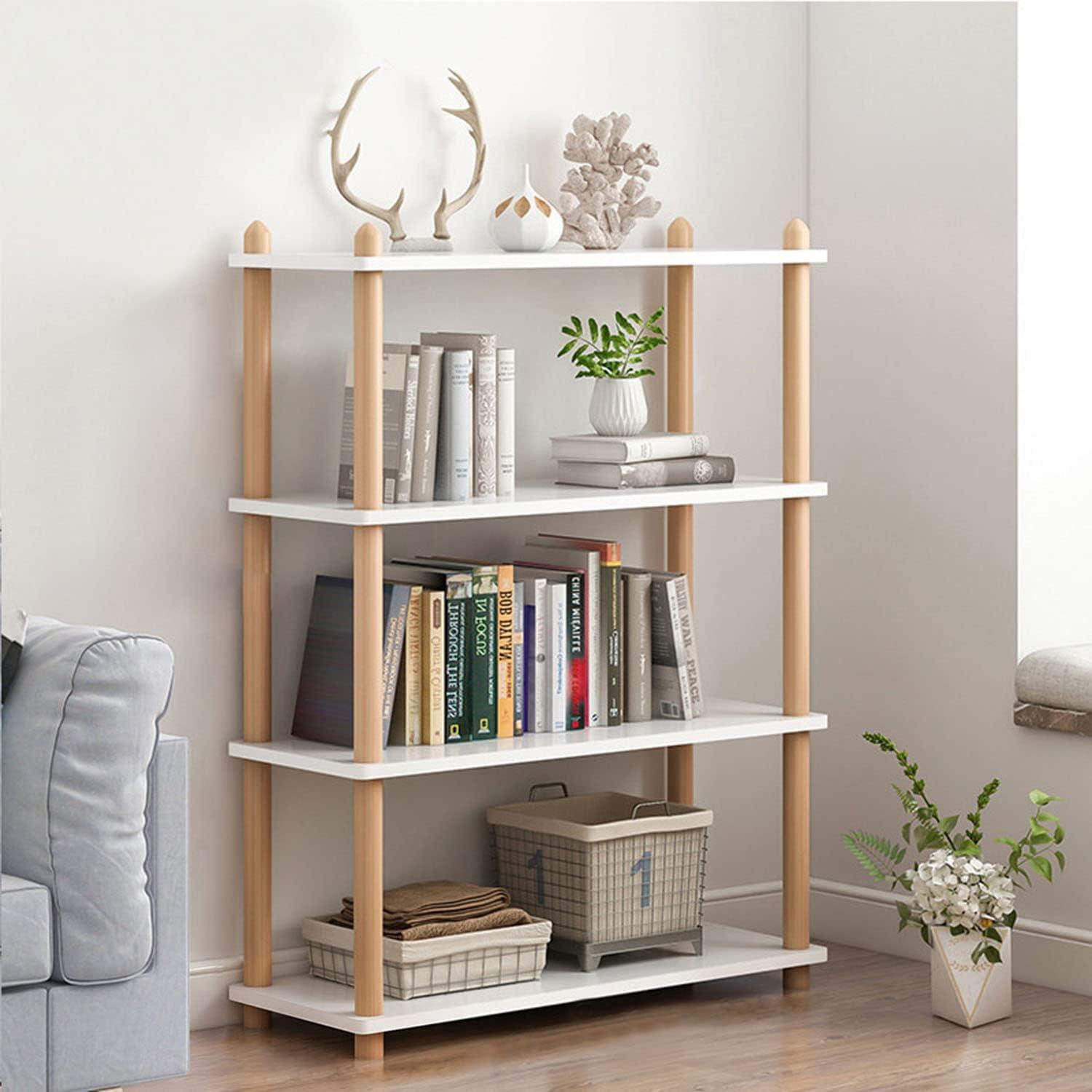 Finding The Perfect Balance Exploring The Iotxy 4 Tier Wooden Bookcase