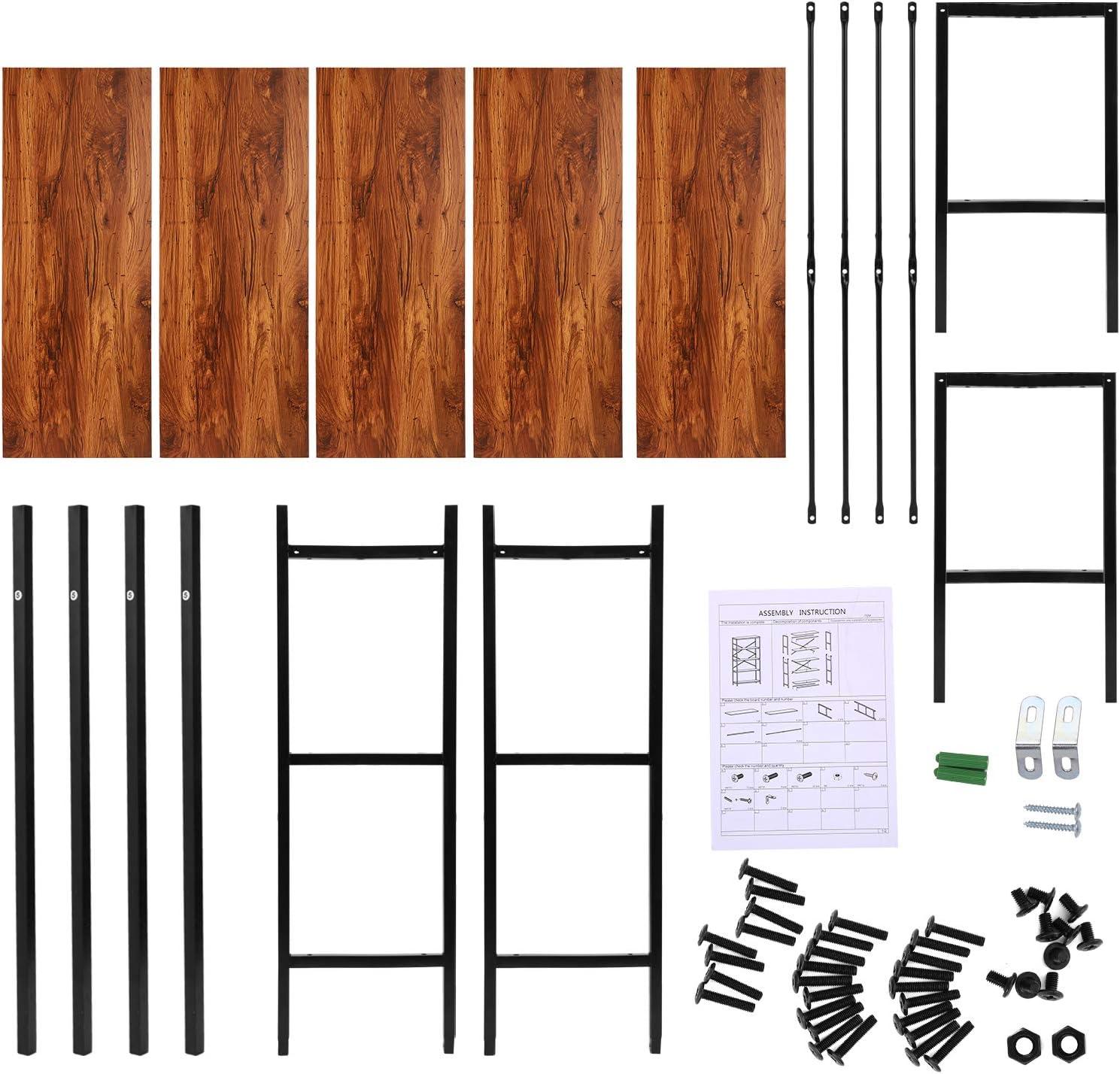 Finding the Perfect Balance: Sturdy & Stylish OPPSDECOR 5-Tier Bookcase Reviewed