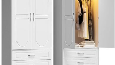 Fjtjbsi 72in Modern Armoire How It Fits Your Room