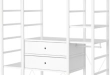 Flexible And Stylish Exploring The Elvarli Wardrobe Combination In White