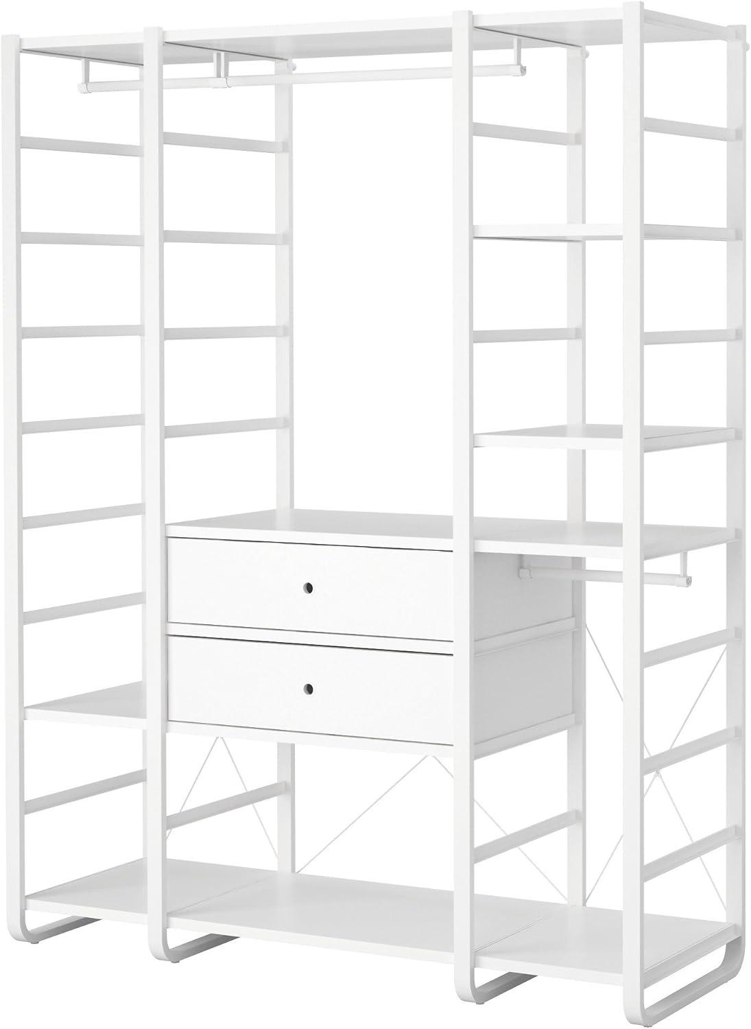 Flexible And Stylish Exploring The Elvarli Wardrobe Combination In White