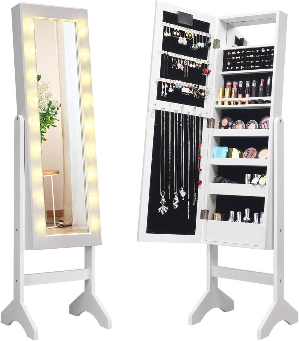 Giantex Standing Jewelry Armoire How It Fits In Your Room
