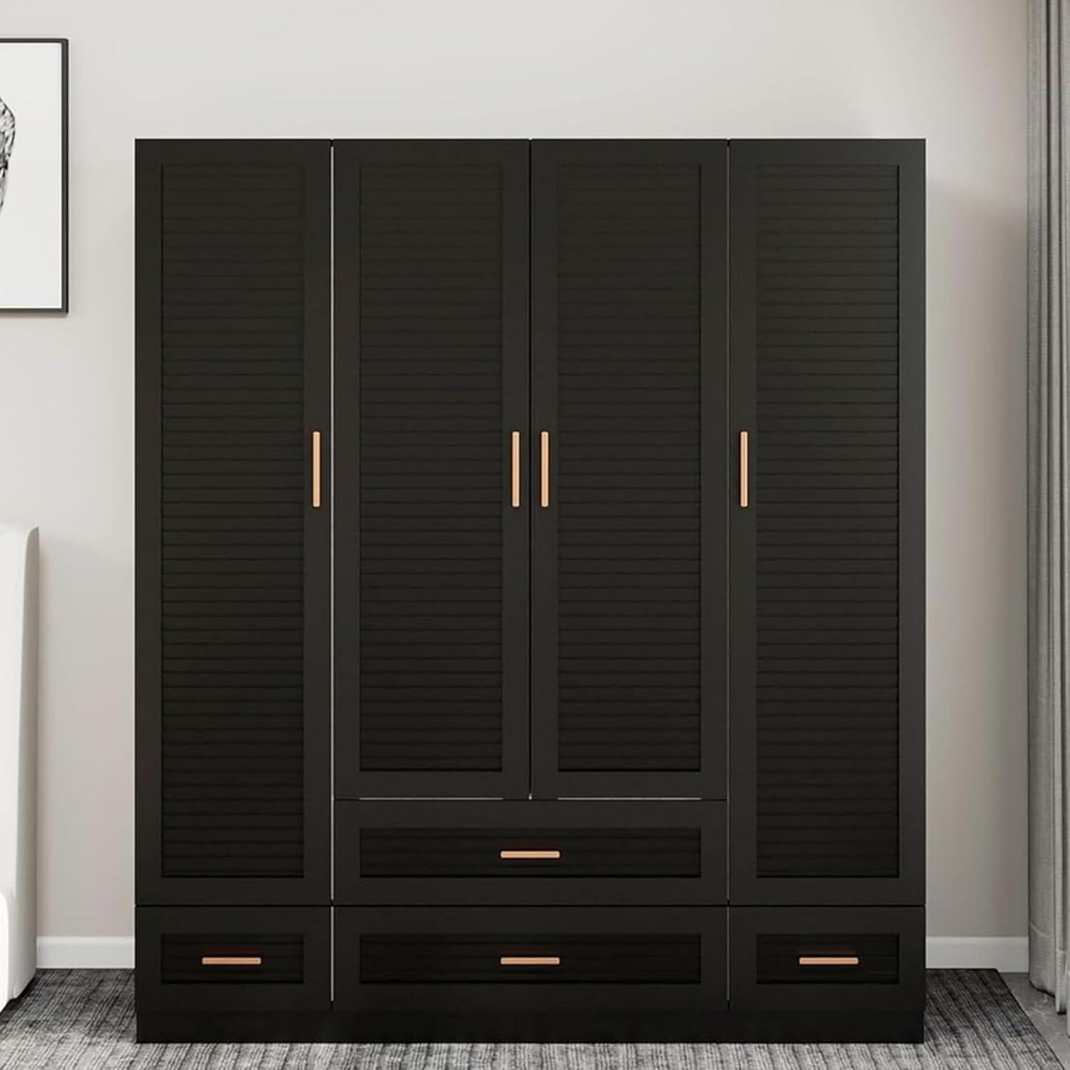 Gracegrove Wooden Armoire A Sleek Storage Solution With Style And Strength