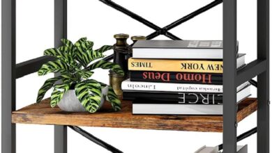 How The Homeiju 3 Tier Industrial Bookcase Elevates Small Space Storage