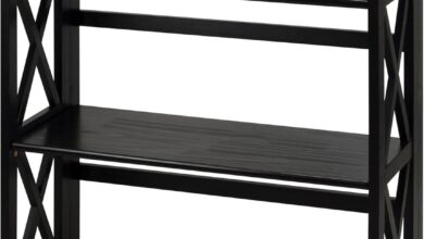 How The Montego 3 Shelf Folding Bookcase Adapts To Every Space And Style