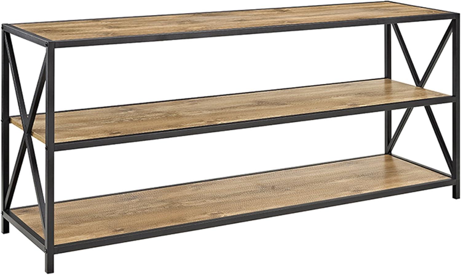 How The Walker Edison Barnwood Bookcase Elevates Industrial Style And Storage