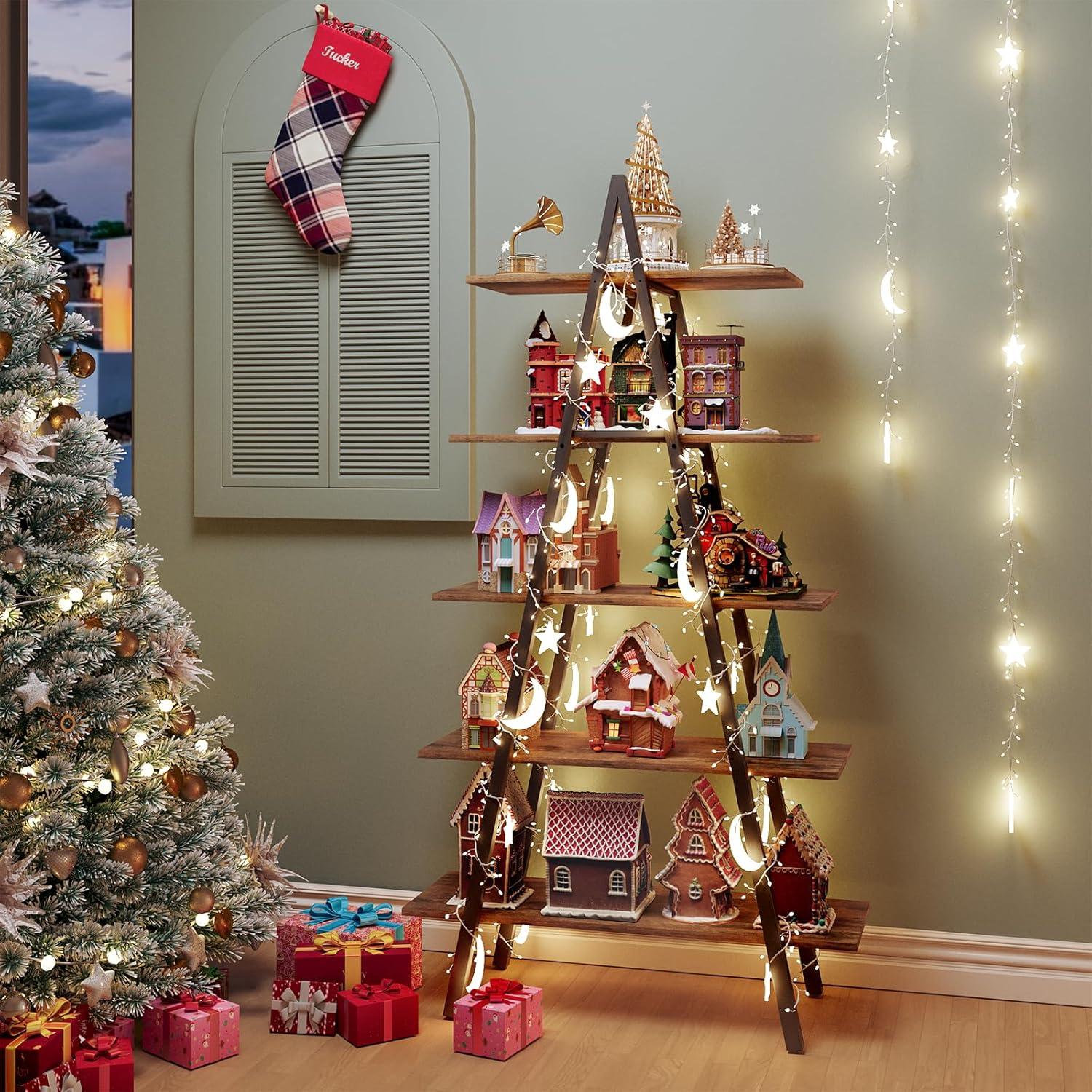 How The Youdenova 5 Tier Ladder Shelf Elevates Our Living Spaces