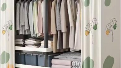 How We Organized Our Space With A Sturdy Folding Closet Wardrobe