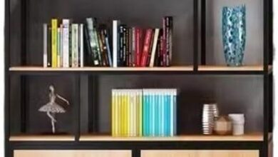 How We Transformed Our Space With A Modern Industrial Bookshelf