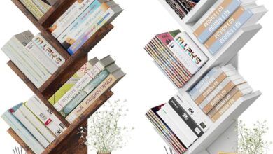 How We Transformed Our Space With Easycom Tree 7 Tier Bookshelf Storage