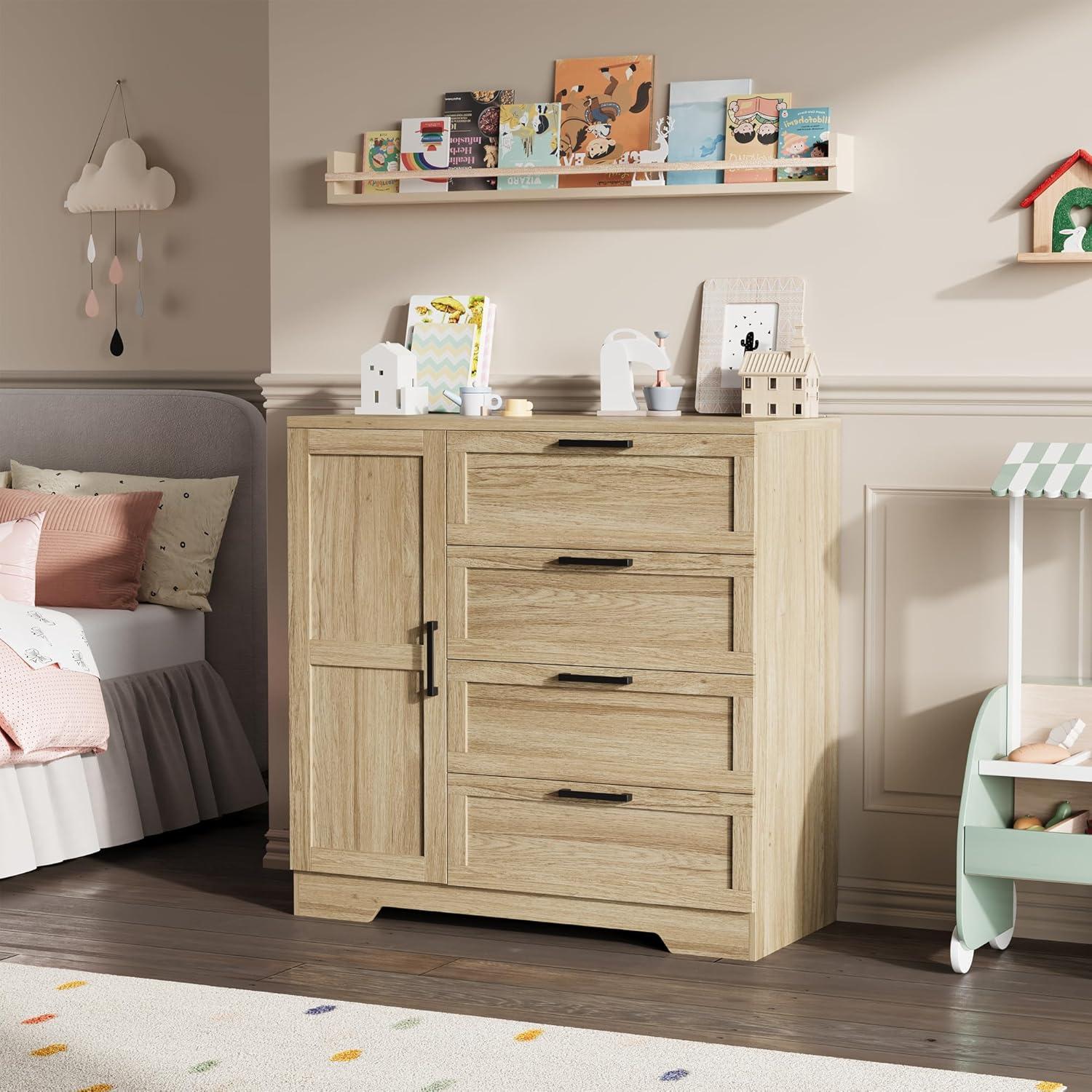 IDEALHOUSE 43.3'' H Armoire Wardrobe Closet,fits your space