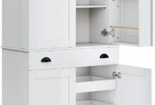 Ironck Kitchen Pantry Cabinet 72 Inch Fits Your Tight Nook