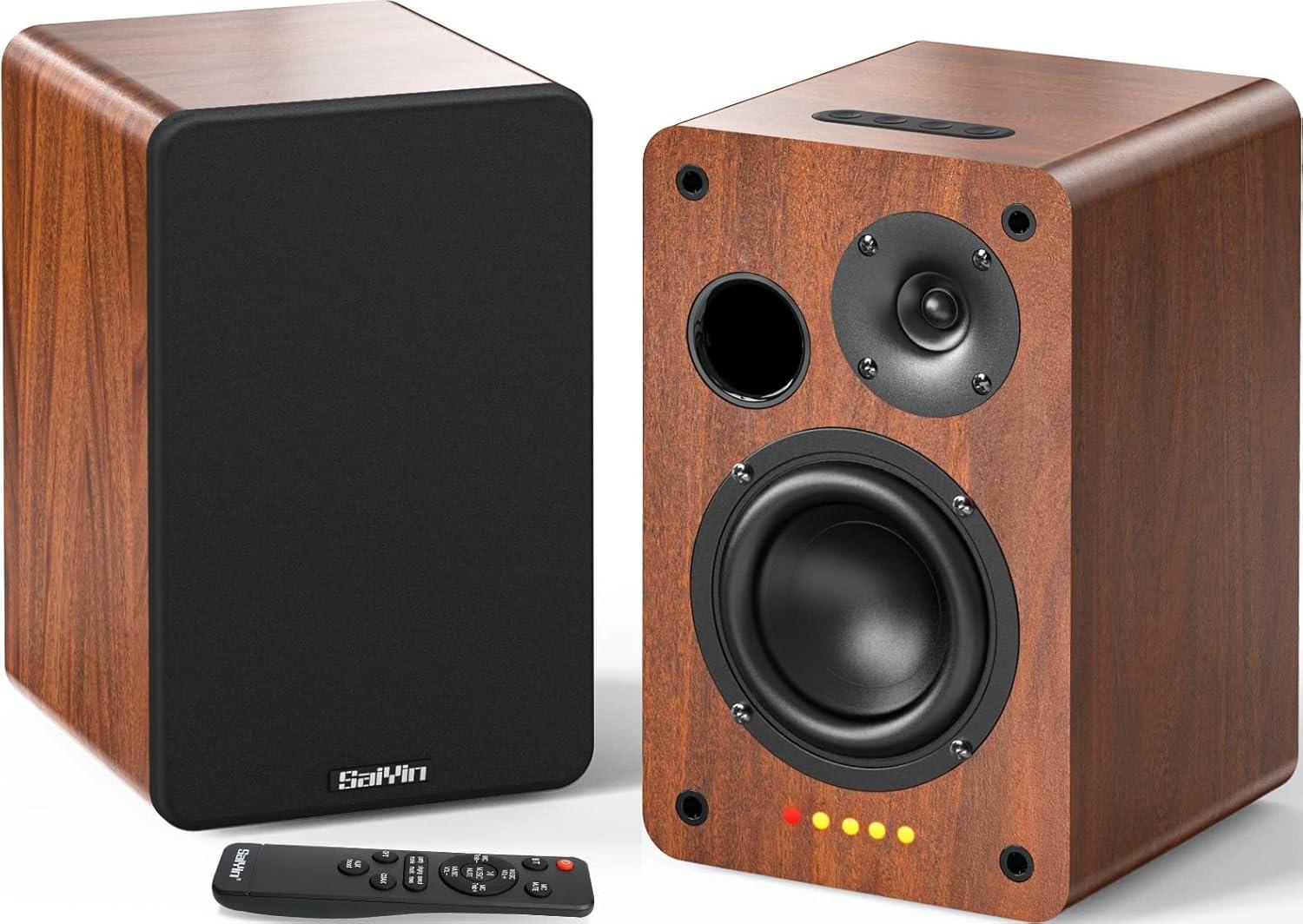 Level Up ⁤Your‌ Space: Exploring saiyin Bluetooth ​Bookshelf Speakers' Soundscape