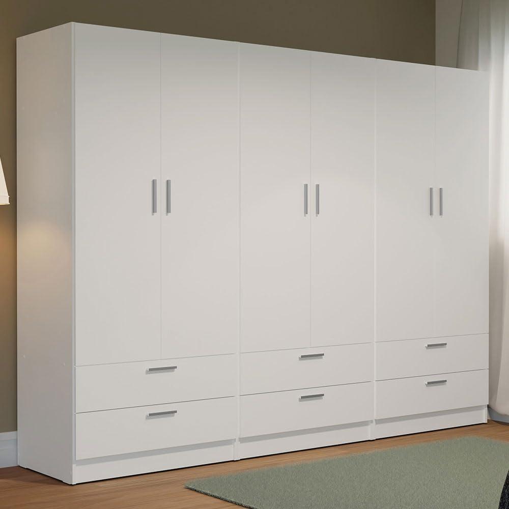 Madesa 6 Doors 6 Drawers Cabinet Holds Your Coats