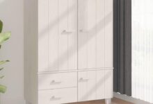 Making Space Stylish Exploring The Solid Pinewood White Wardrobe Armoire