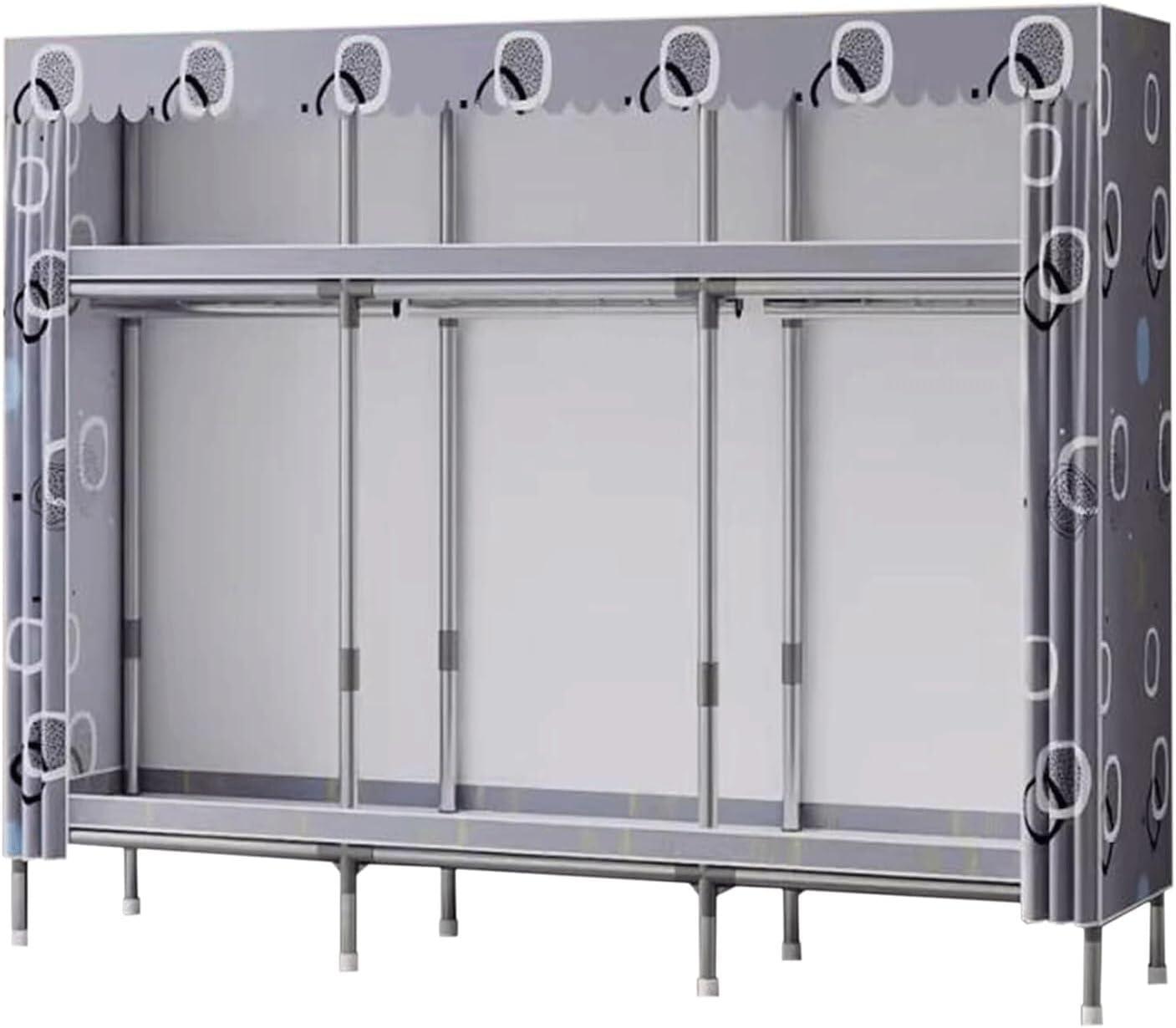 Maximizing Bedroom Space Exploring A Spacious Portable Wardrobe Closet