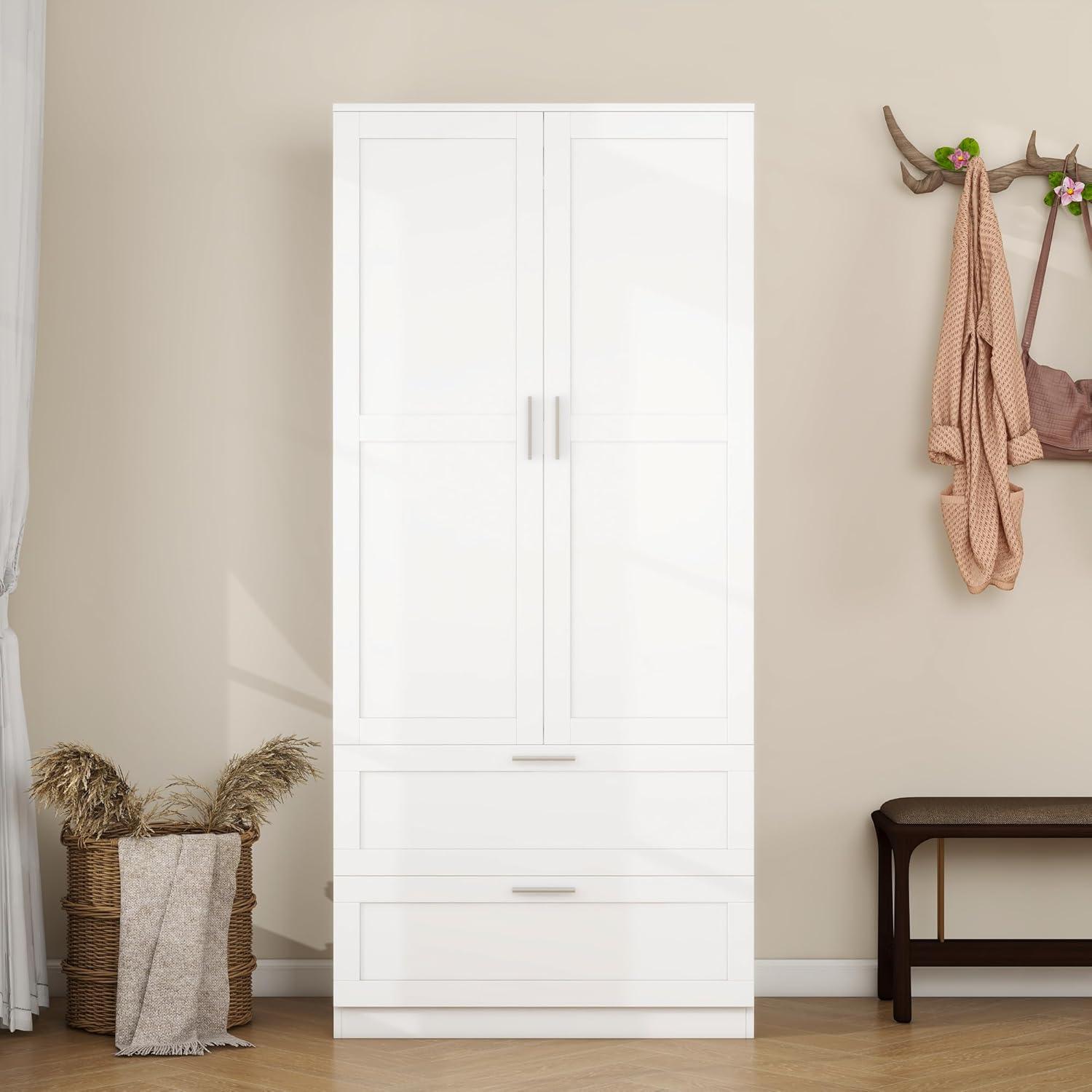 Maximizing Bedroom Space With The Panana 2 Doors 2 Drawers Wardrobe