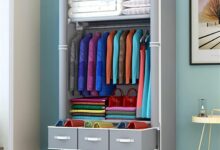 Maximizing Bedroom Storage A Spacious Dustproof Portable Fabric Closet Review