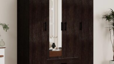 Maximizing Bedroom Storage And Style With A 4 Door Armoire Wardrobe