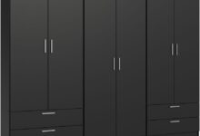 Maximizing Bedroom Storage Exploring The Madesa 6 Doors Wardrobe Set