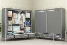 Maximizing Bedroom Storage With A Portable Waterproof Fabric Wardrobe