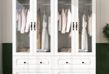 Maximizing Bedroom Storage With A Sleek Modern White Armoire