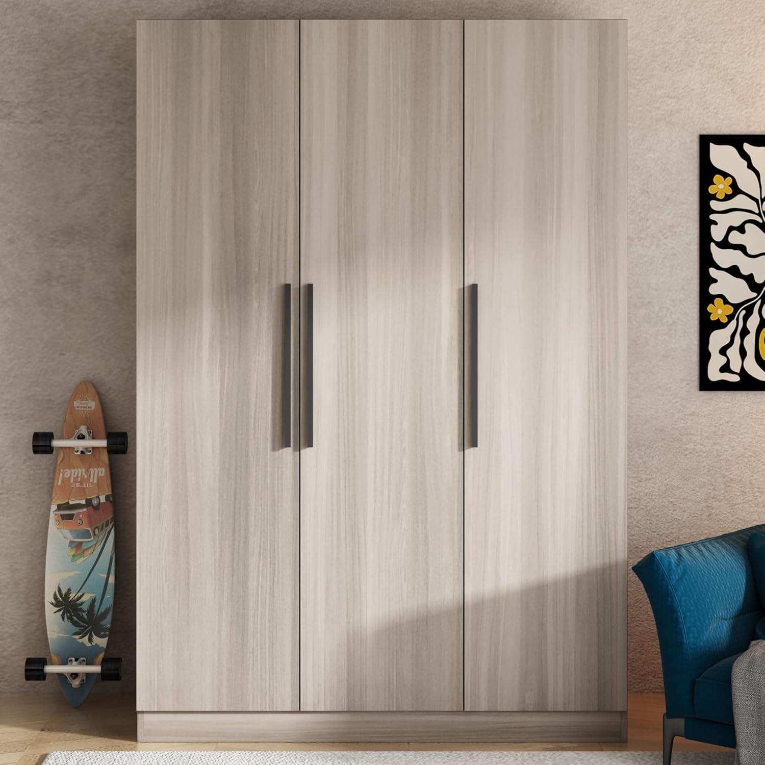 Maximizing Bedroom Storage With The Hitow Large 3 Door Armoire