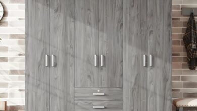 Maximizing Bedroom Storage With The Sleek Gdfstudio 6 Door Wardrobe