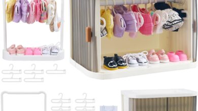 Maximizing Doll Closet Space A Versatile Foldable Wardrobe Review