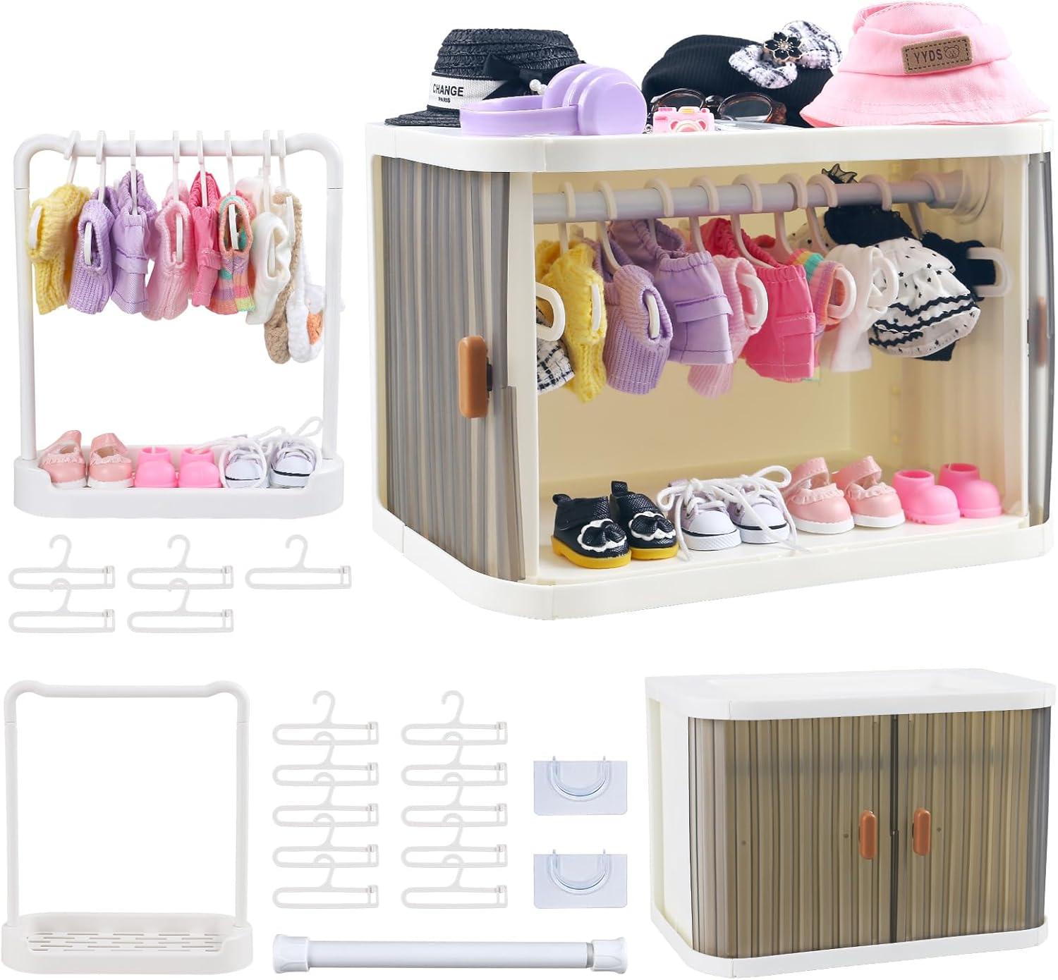 Maximizing Doll Closet Space A Versatile Foldable Wardrobe Review