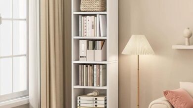 Maximizing Small Spaces A 6 Tier Narrow Bookshelf Review