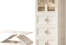 Maximizing Small Spaces A Versatile Cream White Folding Wardrobe Review