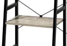 Maximizing Small Spaces With A Sturdy 3 Tier Industrial Ladder Shelf