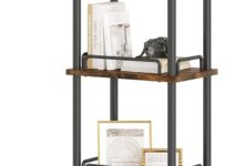 Maximizing Small Spaces With A Stylish 5 Tier Tall Corner Bookshelf