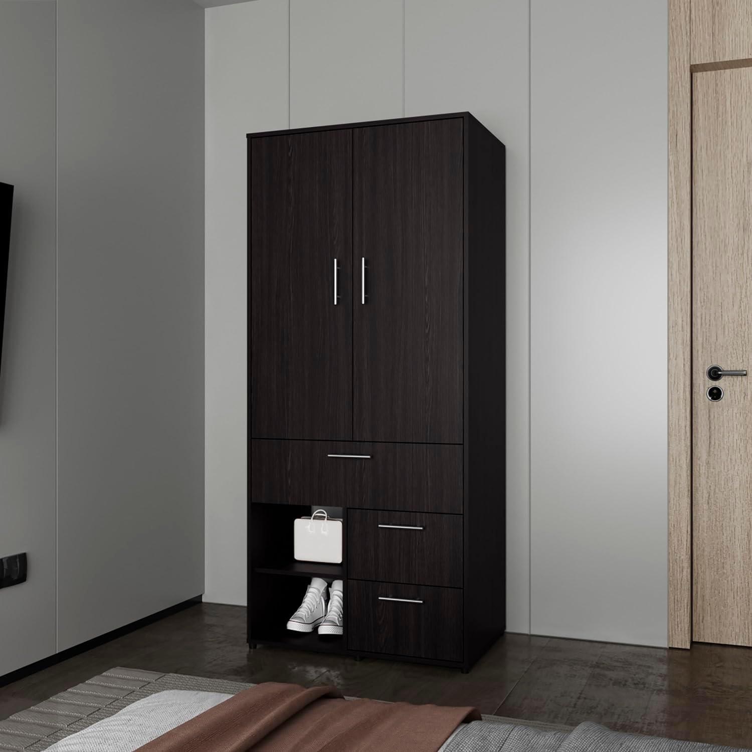 Maximizing Small Spaces With The Care Multi Storage Wenge Wardrobe