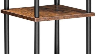 Maximizing Small Spaces With The Hoobro 5 Tier Corner Shelf Stand