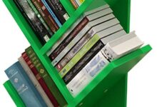 Maximizing Small Spaces With The Jkghk Tree Shaped Desktop Shelf