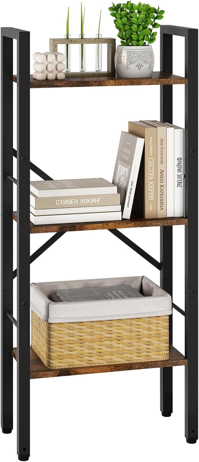 Maximizing Small Spaces With The Tajsoon 3 Tier Industrial Ladder Shelf