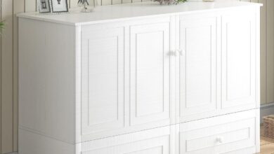 Maximizing Space And Comfort With The Mjkone Queen Murphy Bed Cabinet