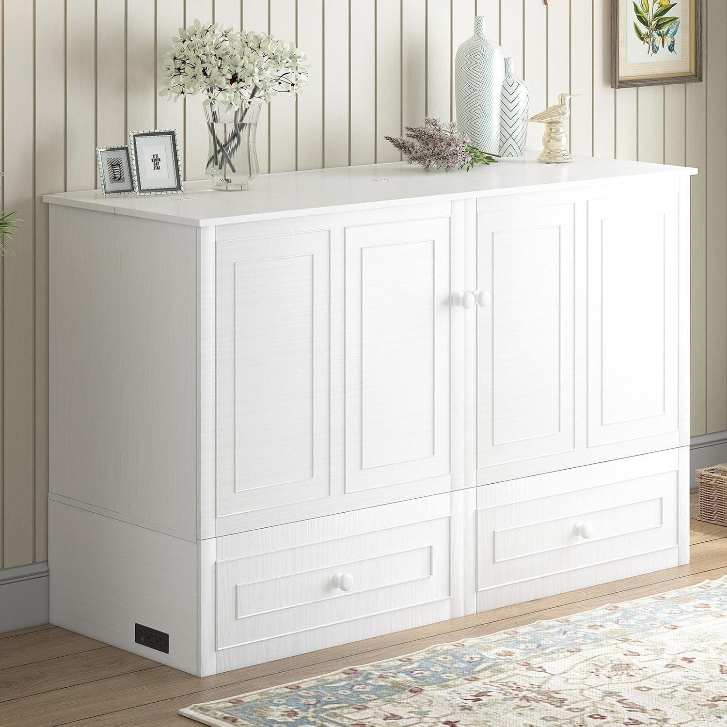 Maximizing Space And Comfort With The Mjkone Queen Murphy Bed Cabinet