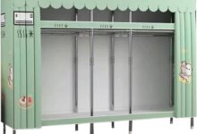 Maximizing Space And Style Exploring A Sturdy Portable Steel Wardrobe