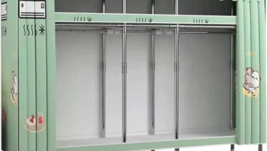 Maximizing Space And Style Exploring A Sturdy Portable Steel Wardrobe