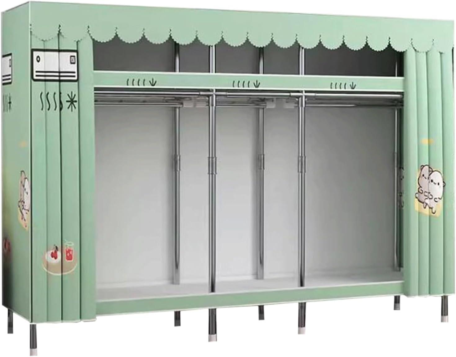 Maximizing Space And Style Exploring A Sturdy Portable Steel Wardrobe