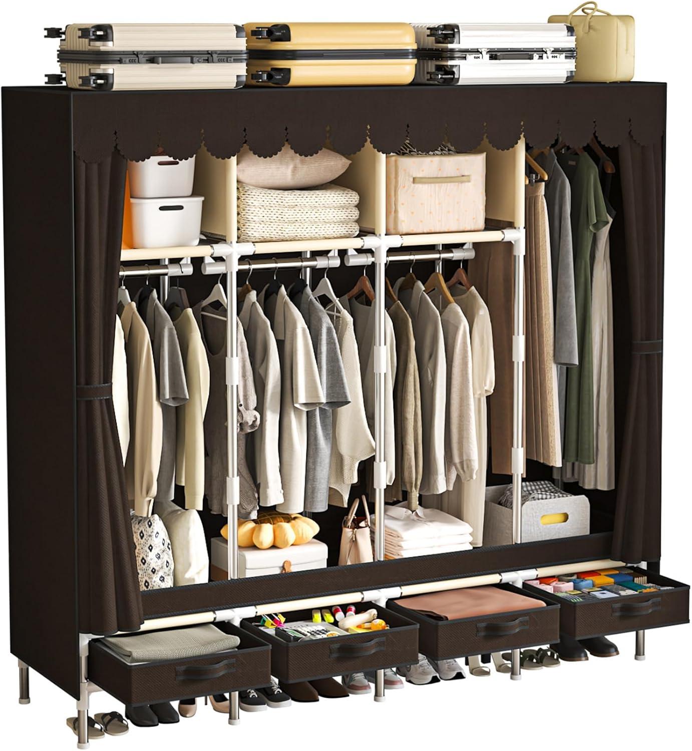 Maximizing Space And Style Exploring A Versatile Portable Wardrobe