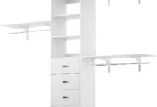 Maximizing Space And Style Our Experience With An 8ft Closet System