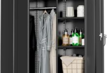 Maximizing Space And Style Our Take On The Greenvelly Metal Wardrobe