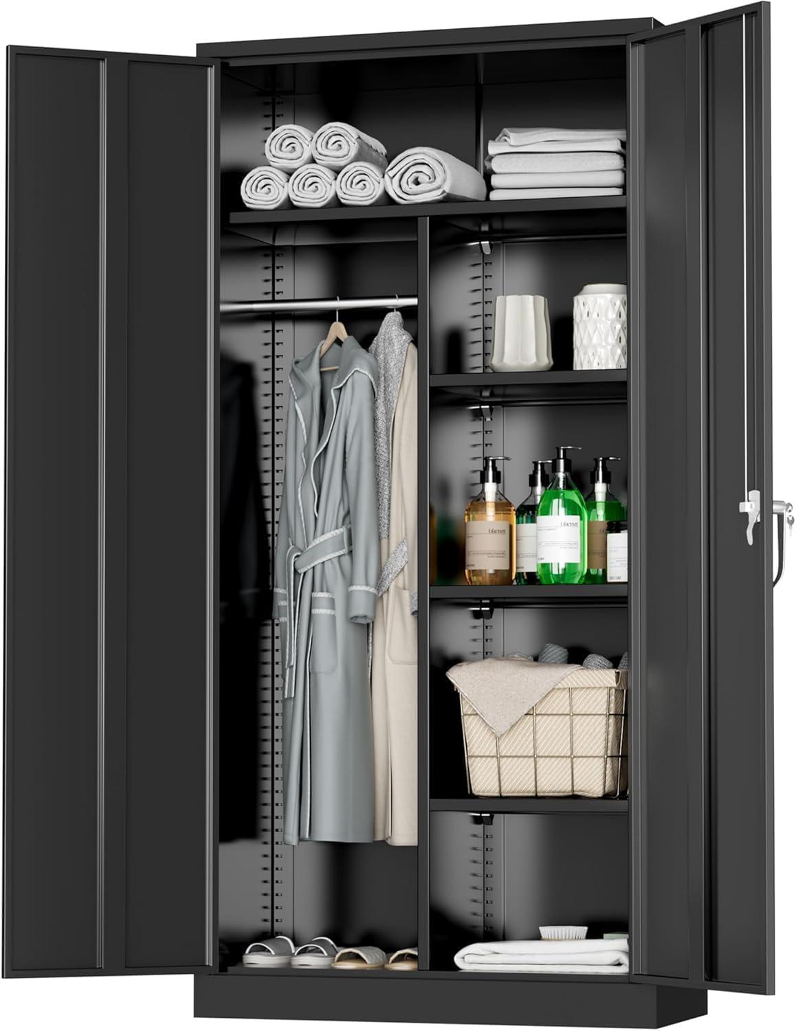 Maximizing Space And Style Our Take On The Greenvelly Metal Wardrobe