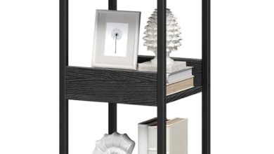 Maximizing Space And Style With A 360 Rotating 5 Tier Bookshelf