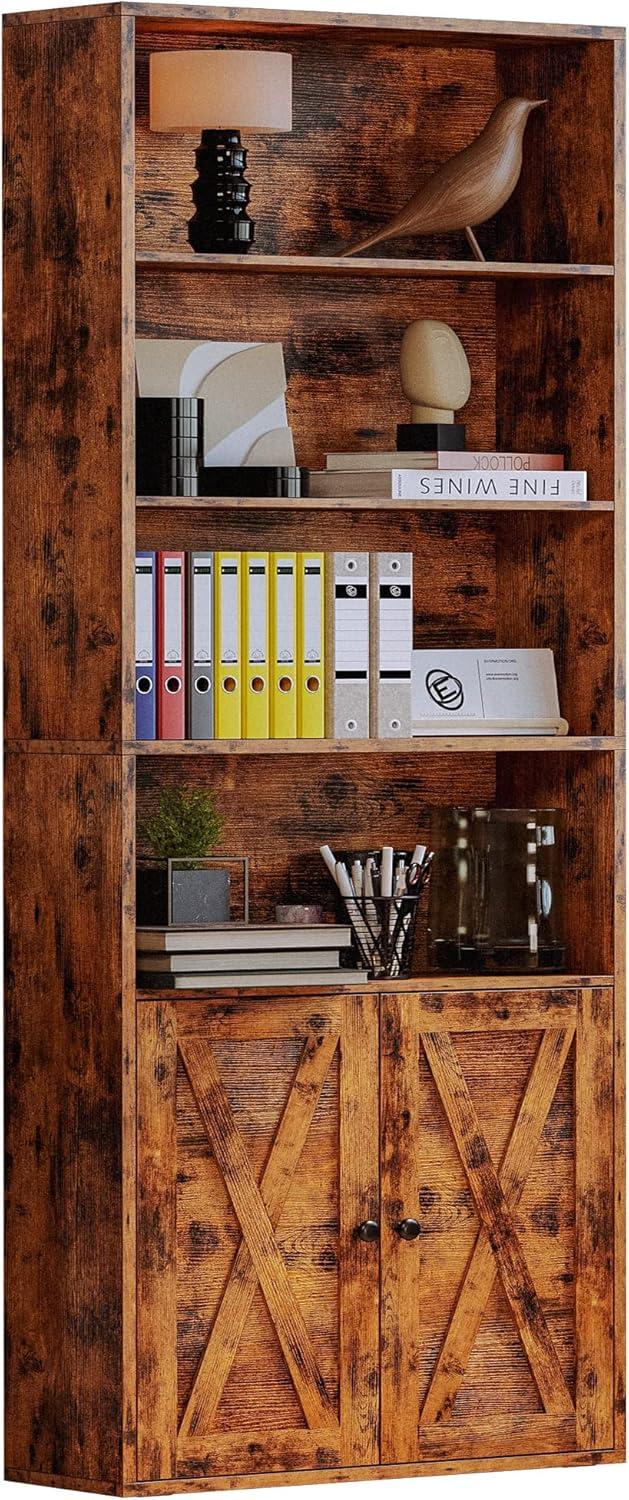 Maximizing Space And Style With A 6 Shelf Industrial Bookcase